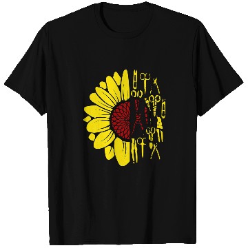 Discover Sunflower Surgical Instruments Doctor nurses Surgeon T-Shirts