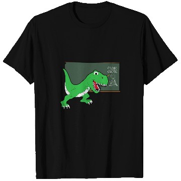 Discover Funny Dinosaur Teacher Cool Professor Dino Teaching T-Shirts