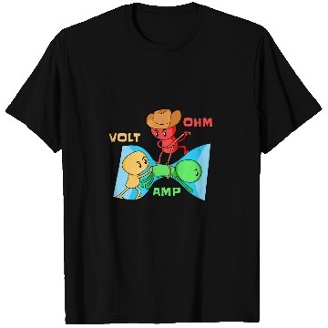 Discover Funny Electrician Electrical Engineer T-Shirts