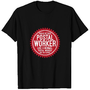 Discover Proud Retired Postal Worker T-Shirts