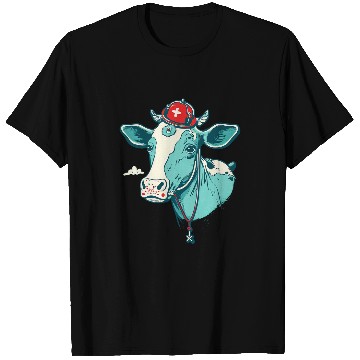 Discover medicals Nursing Cattle on nurses Cow T-Shirts