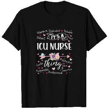 Discover ICU Registered nurses Intensive Care Unit RN Squad Team Crew T-Shirts