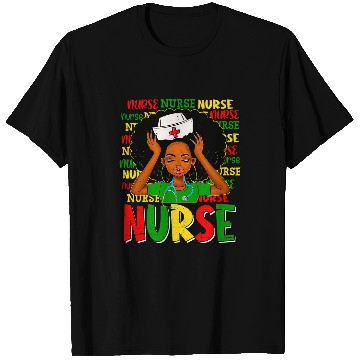 Discover nurses rn black nurses junenth nursing black history month T-Shirts