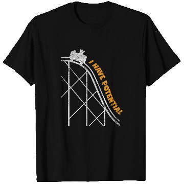 Discover Physics I Have Potential Physicist Science Teacher Grunge T-Shirts