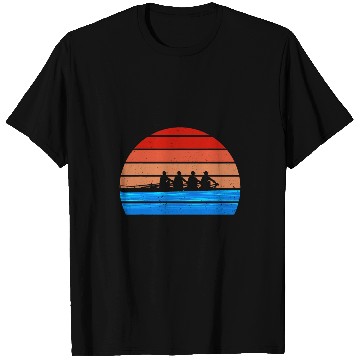 Discover Crew Boat Rowing Boat Sculling Lovers Rower Row Team 4 T-Shirts