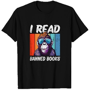 Discover I Read Banned Books 5 T-Shirts