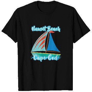 Discover distressed nauset beach cape cod summer vacation sail boat T-Shirts