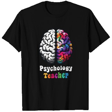 Discover Psychology Teacher Student Mind Brain Psychology T-Shirts