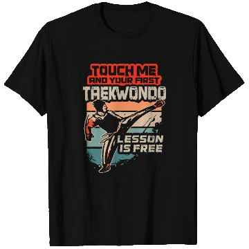 Discover Taekwondo Design for Martial Arts Training T-Shirts