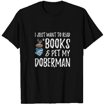 Discover Doberman Dog Lover Book Doberman Dog Mom T-Shirts