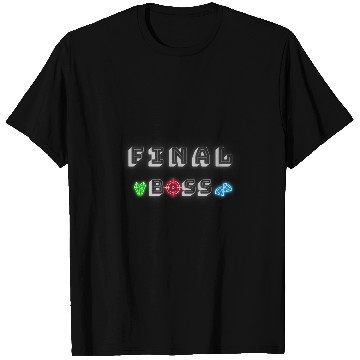 Discover FinalBoss Funny Gamer Wrestling Enjoy Gaming for fun 2 T-Shirts