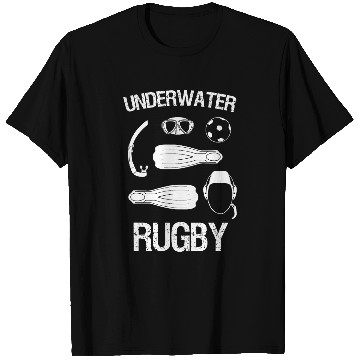 Discover Cool Underwater Rugby T-Shirts