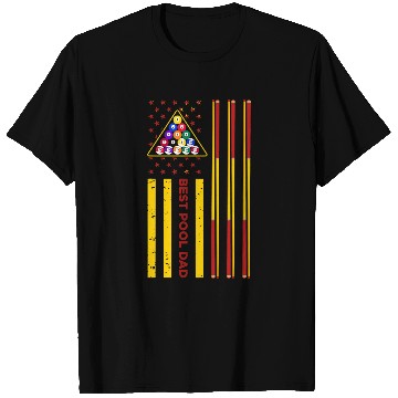 Discover Mens Pool Billiard For Pool Player Billiard Player 4 T-Shirts