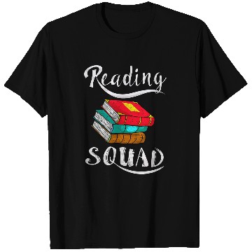 Discover Cool Reading Squad Funny Team Book Reader Librarian Gift T-Shirts