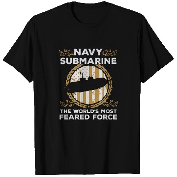Discover Cool Submarine mosts Feared forces Submariners T-Shirts