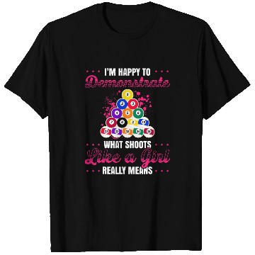 Discover Mens Pool Billiard For Pool Player Billiard Player 15 T-Shirts