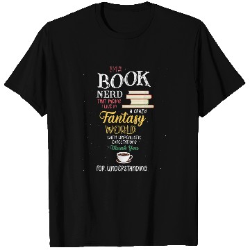 Discover Im A Book Nerd For Understanding Pullover Reading Book Nerd T-Shirts