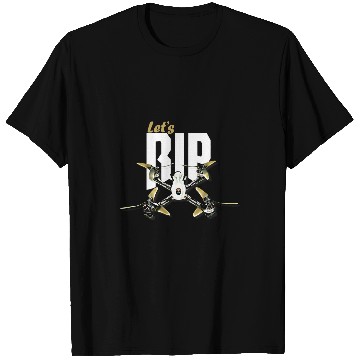 Discover FPV pilot Freestyle drone racer drone racing quadcopter T-Shirts