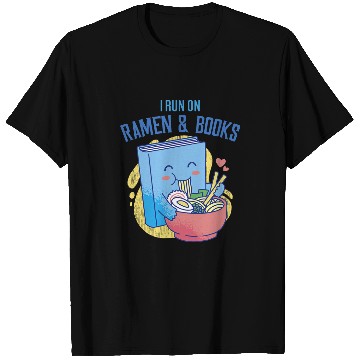 Discover I Run On Ramen Books Books T-Shirts