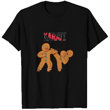 Discover Funny Karate Christmas Gingerbread 2 T-Shirts