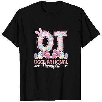 Discover Occupational Therapist Bunny OT Occupational Therapy Easter T-Shirts