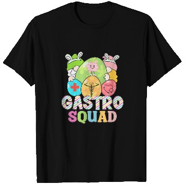 Discover Women Gastro Squad Easter Gnomes Endoscopy nurses Crew T-Shirts