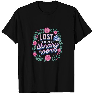 Discover Book Lover Library Room Librarian Quote T-Shirts