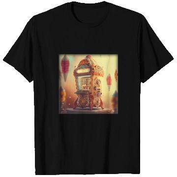 Discover Surreal vintages Ice Cream Fortune Teller Machine T-Shirts