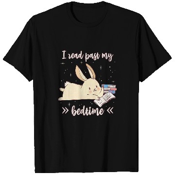Discover I Read Past My Bedtime Cute Reading Bunny Pajama T-Shirts