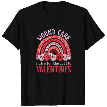 Discover Wound Care nurses Valentines Day Rainbow nurses T-Shirts
