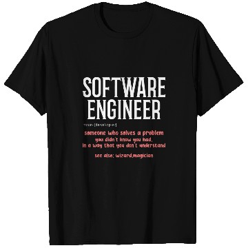 Discover Software Engineer Definition Computer Programmer Developer T-Shirts