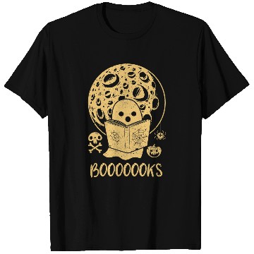 Discover Book Lover Halloween Funny Reading Tee Bookworm Reader T-Shirts