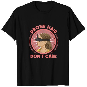 Discover Womens Quadrocopter Design for a Drone Pilot T-Shirts