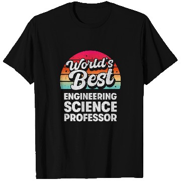 Discover Worlds Engineering Science Professor T-Shirts