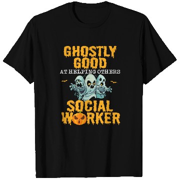 Discover Halloween Social Work Assistance Curative Education nurses 2 T-Shirts