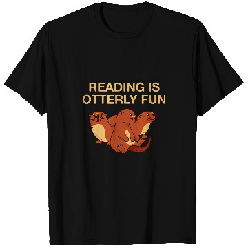 Discover Reading is Otterly Fun Book Lover Otter Lover Bookworm 5 T-Shirts
