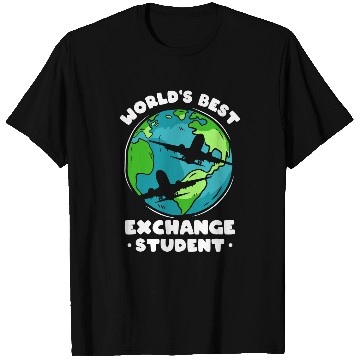 Discover Worlds Exchange Student Foreign Host Family School T-Shirts
