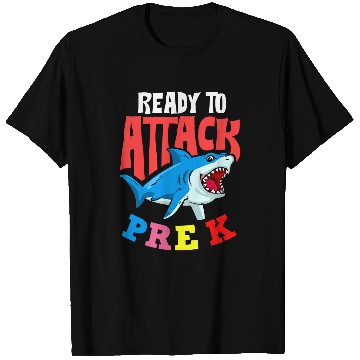 Discover Ready To Attack Pre K Student Teaching Pre K Teacher T-Shirts
