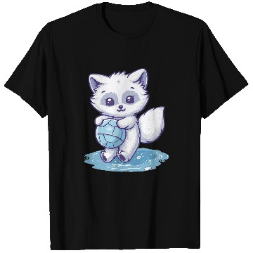 Discover Cute Arctic Fox Water Polo T-Shirts