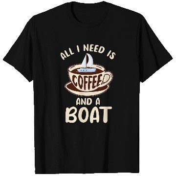 Discover Boat Coffee Sailors Captains Sailors T-Shirts