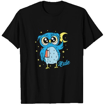 Discover Sleep type Owl nocturnal diligent study Book T-Shirts