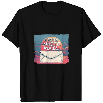 Discover Straight White Mail Postal Worker 1 T-Shirts