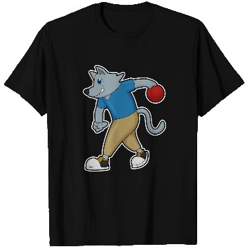 Discover Dog Bowling Bowling ball Sports T-Shirts