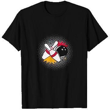 Discover Cool vintagess Pin Bowling Designs Present Gift T-Shirts
