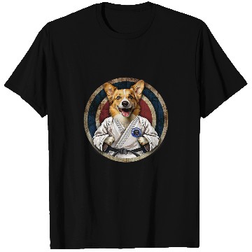 Discover Corgi in Jiu Jitsu Gi T-Shirts