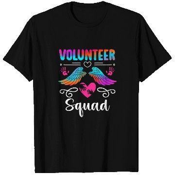 Discover Volunteer Squad Voluntary Worker Crew Volunteering Team T-Shirts
