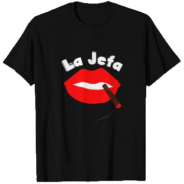 Discover GGT Mexicana Boss Jefa Chula Chingona Red Lips Cigar T-Shirts