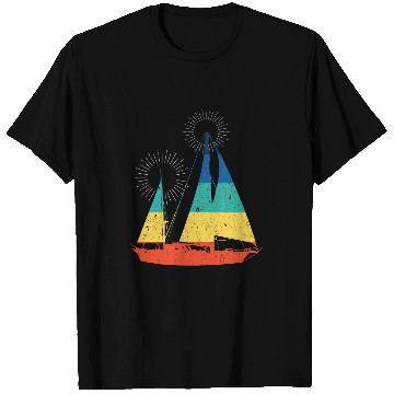 Discover Sun sailing Boat Gift for Sailers T-Shirts