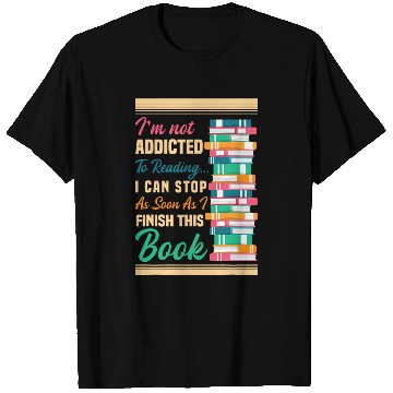 Discover Reading Book Lover Library Bookworm Librarian Reader Books 1 T-Shirts