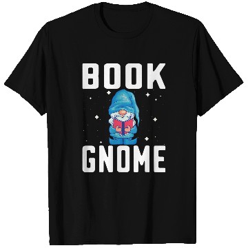 Discover Garden Gnomes Book Reader Reading Gnome Lover T-Shirts